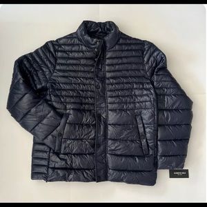 Kenneth Cole Men’s Puffer Jacket Navy Blue NWT Large